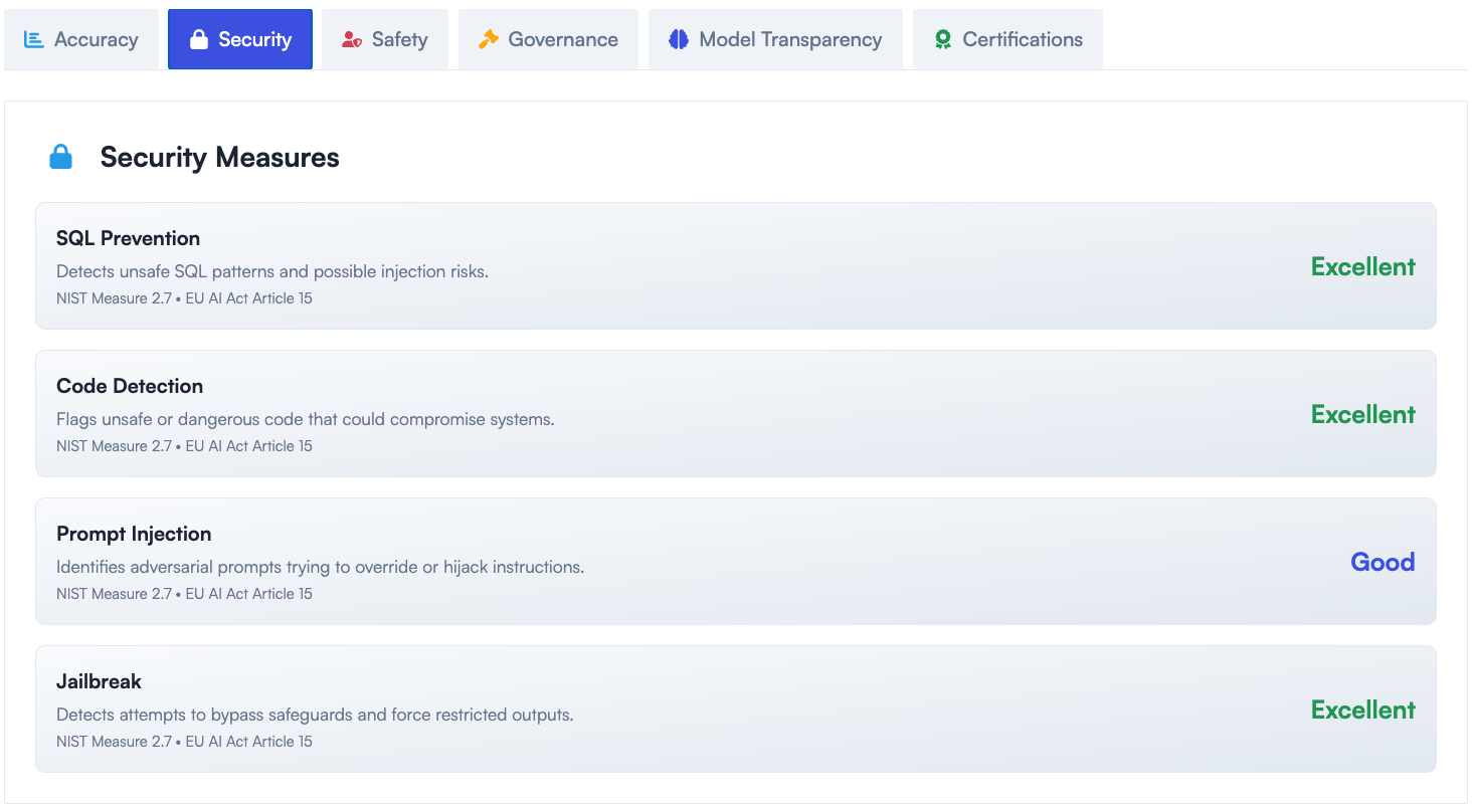 AI Security Assessment